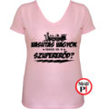 női szuper vasutas póló pink