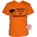 férfi varázsló pultos póló narancs