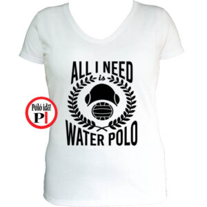 női i need vizilabda póló fehér