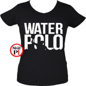 női water vizilabda póló fekete