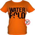 női water vizilabda póló narancs