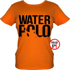 női water vizilabda póló narancs