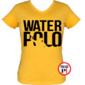 női water vizilabda póló citrom