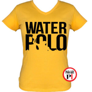 női water vizilabda póló citrom