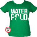 női water vizilabda póló zöld