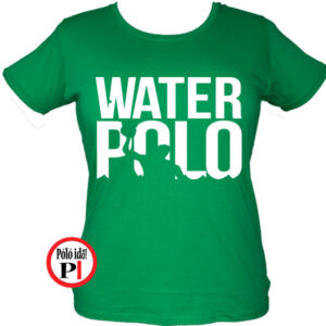 női water vizilabda póló zöld