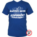 állatorvos póló szupererő kék