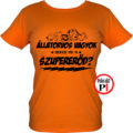 állatorvos póló szupererő női narancs