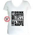 állatorvos póló take naps női fehér