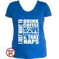 állatorvos póló take naps női kék