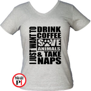állatorvos póló take naps női szürke
