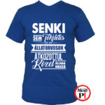 állatorvos póló tökéletes kék