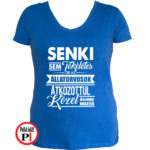 állatorvos póló tökéletes női kék