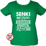 állatorvos póló tökéletes női zöld