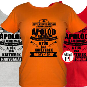 ápoló póló én határozom meg női