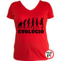foci póló evolúció női piros