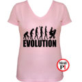 fogorvos póló evolúció női pink