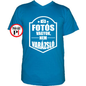 fotós póló varázsló vkék