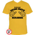 kézilabda póló jóképű citrom