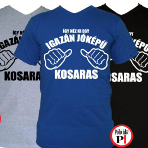 kosár póló jóképű