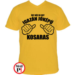 kosár póló jóképű citrom