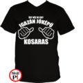 kosár póló jóképű fekete