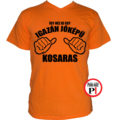 kosár póló jóképű narancs