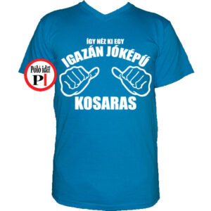 kosár póló jóképű vkék