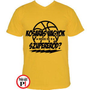 kosár póló szupererő citrom