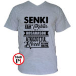 kosár póló tökéletes szürke