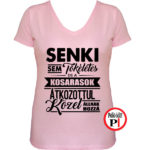 kosár póló tökéletes női pink