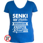 kosár póló tökéletes női kék