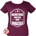 kozmetikus póló varázsló burgundi