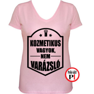 kozmetikus póló varázsló pink