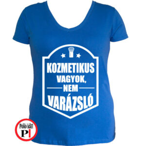 kozmetikus póló varázsló kék