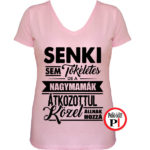 mama póló tökéletes pink