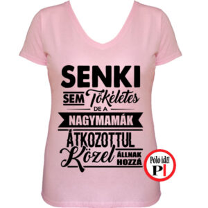 mama póló tökéletes pink