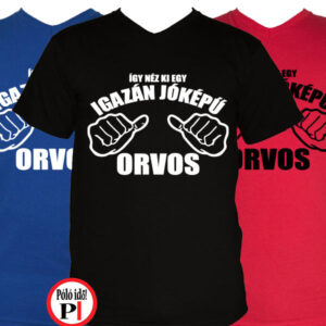 orvos póló jóképű