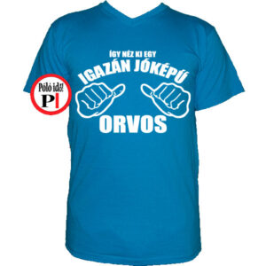 orvos póló jóképű vkék