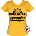 orvos póló szupererő női citrom