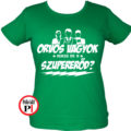 orvos póló szupererő női zöld
