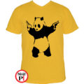 panda póló pisztoly citrom