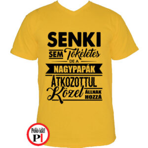 papa póló tökéletes citrom