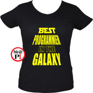 programozó póló star wars női fekete