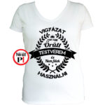 testvér póló örült női fehér