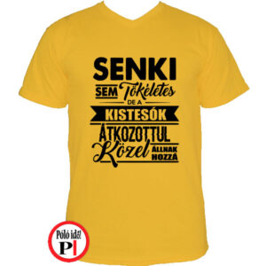 testvér póló tökéletes citrom