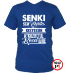 testvér póló tökéletes kék