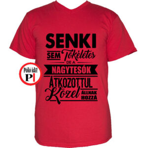testvér póló tökéletes nagy piros