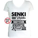 testvér póló tökéletes nagy női fehér