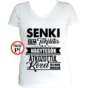 testvér póló tökéletes nagy női fehér